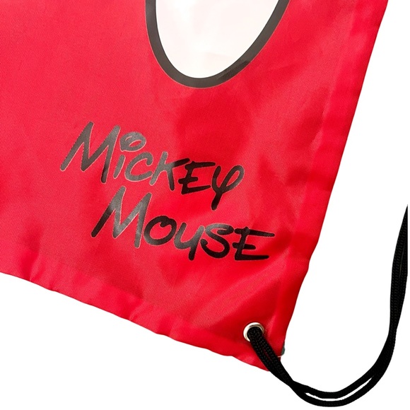 NWT Mickey Mouse drawstring tote backpack - Picture 3 of 4